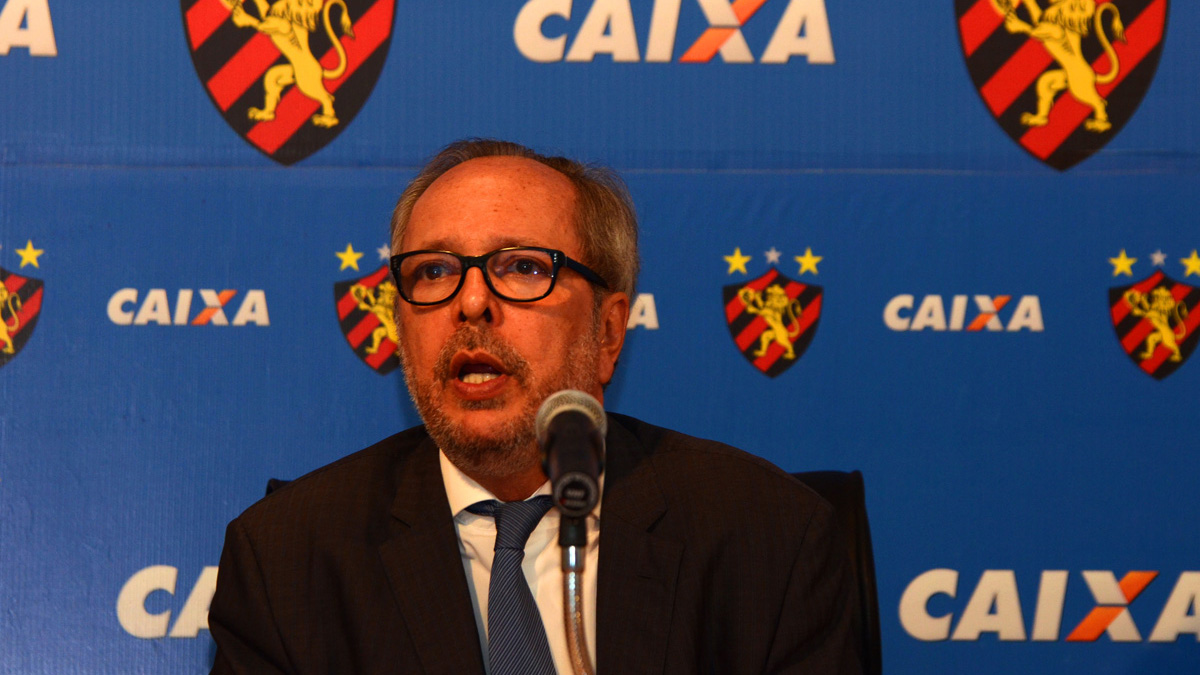 Jo&atilde;o Humberto Martorelli, presidente do Sport