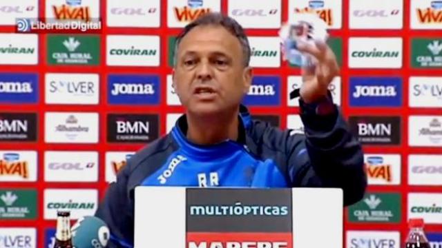 Antes de pegar o Real, Caparr&oacute;s ficou furioso com a imprensa e at&eacute; rasgou jornal