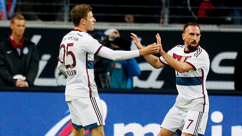 Rib&eacute;ry aproveitou a goleada do Bayern para mostrar que pode voltar a desequilibrar