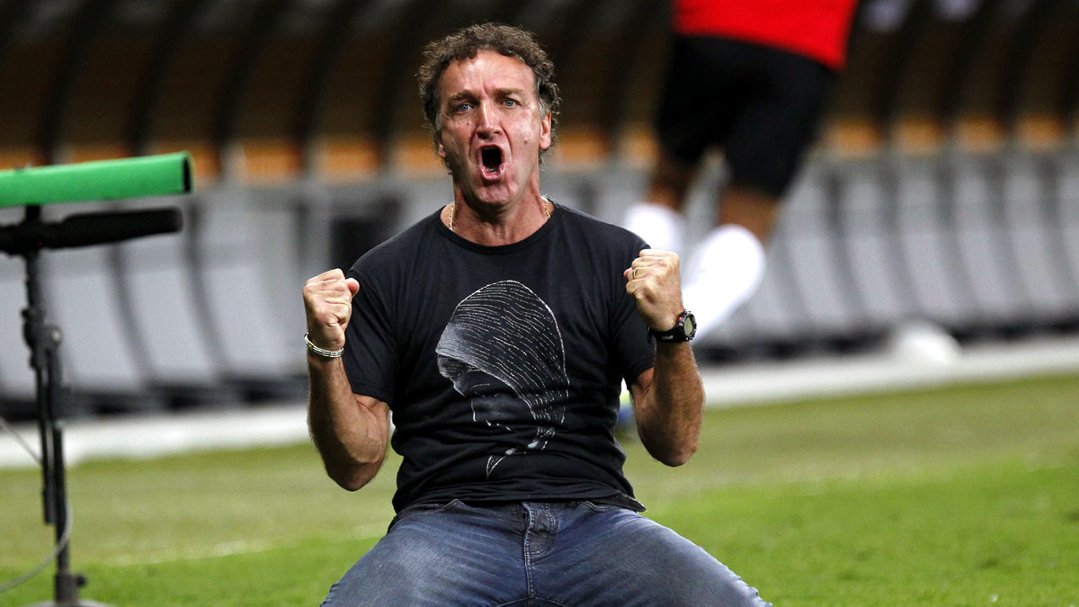 Cuca fez muito sucesso com o Atl&eacute;tico Mineiro (AP Photo/Bruno Magalhaes)