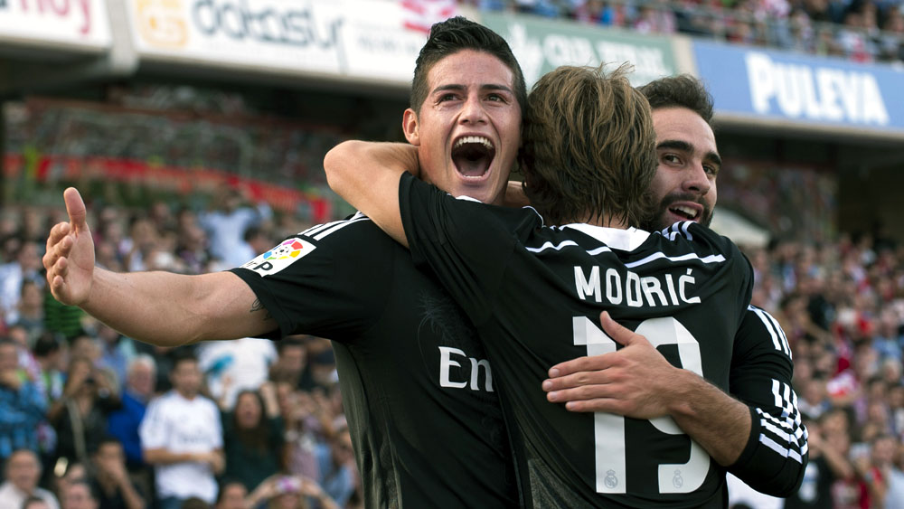 Rolo compressor do Real Madrid goleia o Granada e chega a 11 vit&oacute;rias seguidas