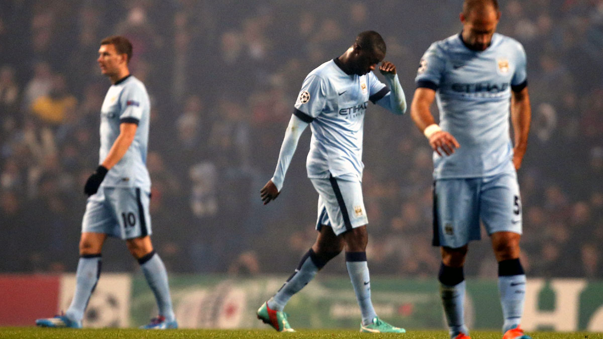 A Roma cai de novo, mas Manchester City &eacute; quem mais perde na rodada