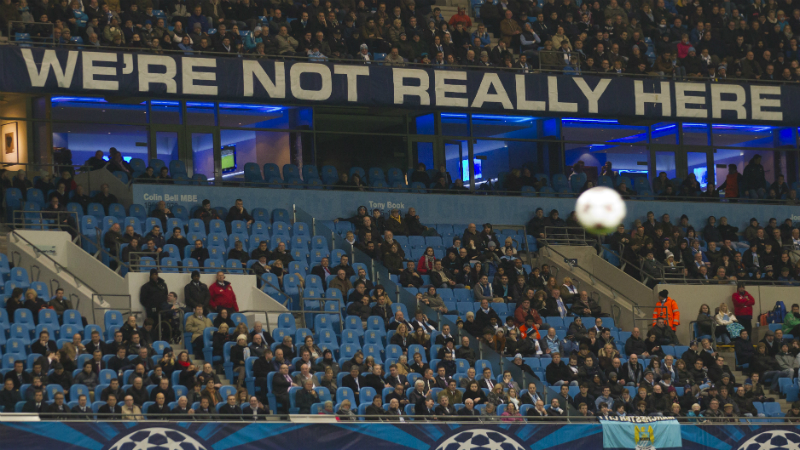 City faz &ldquo;pague um, leve dois&rdquo; para lotar est&aacute;dio contra o CSKA depois de mico diante da Roma