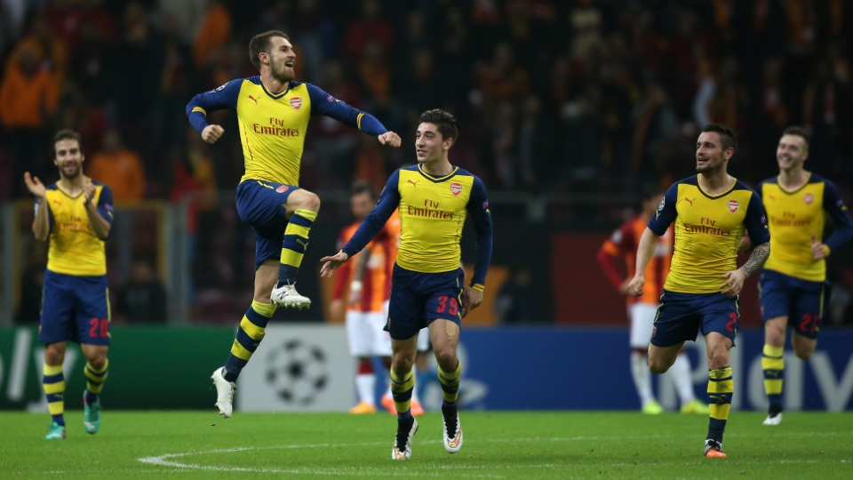 [V&iacute;deo] Este &eacute; o melhor &acirc;ngulo para ver e rever o gola&ccedil;o de Ramsey na Champions
