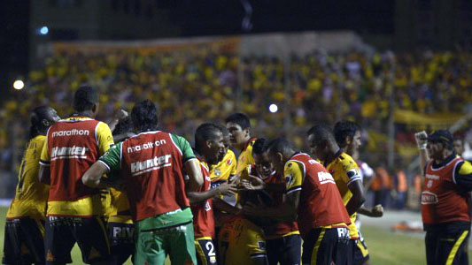 O Barcelona de Guaiaquil venceu a Universidad Cat&oacute;lica e garantiu t&iacute;tulo do segundo turno do Equatoriano