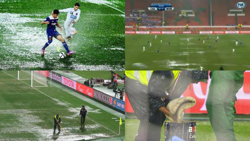 Maior obst&aacute;culo do Cruz Azul na briga pela semi do Mundial foi o gramado