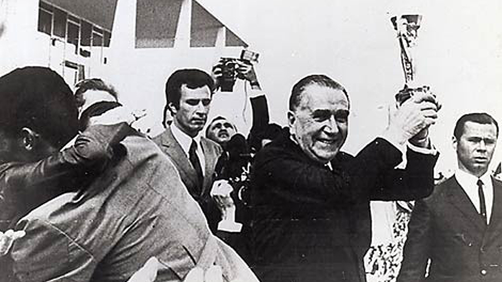 A ditadura apropriou-se do futebol durante o golpe militar