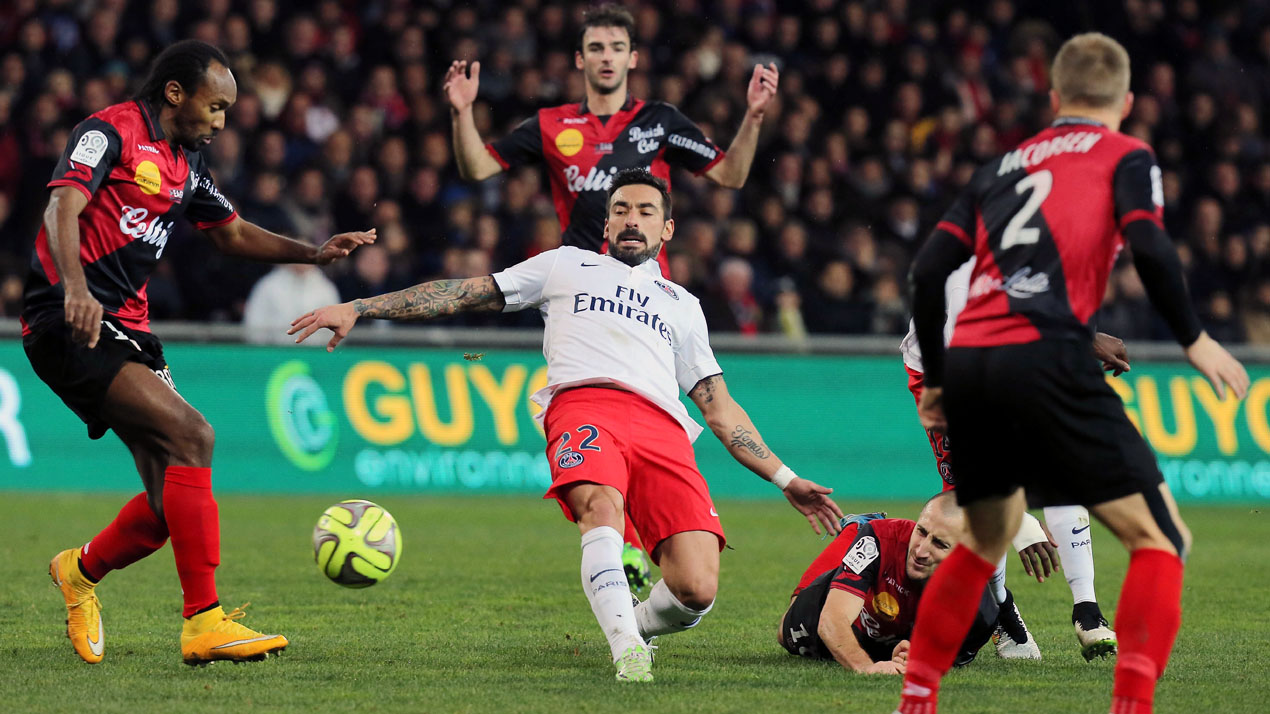 [V&iacute;deo] Com este gol, o Guingamp derrubou o estelar PSG