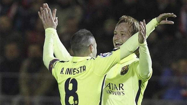 [V&iacute;deo] O Barcelona abusou dos belos gols no chocolate pela Copa do Rei