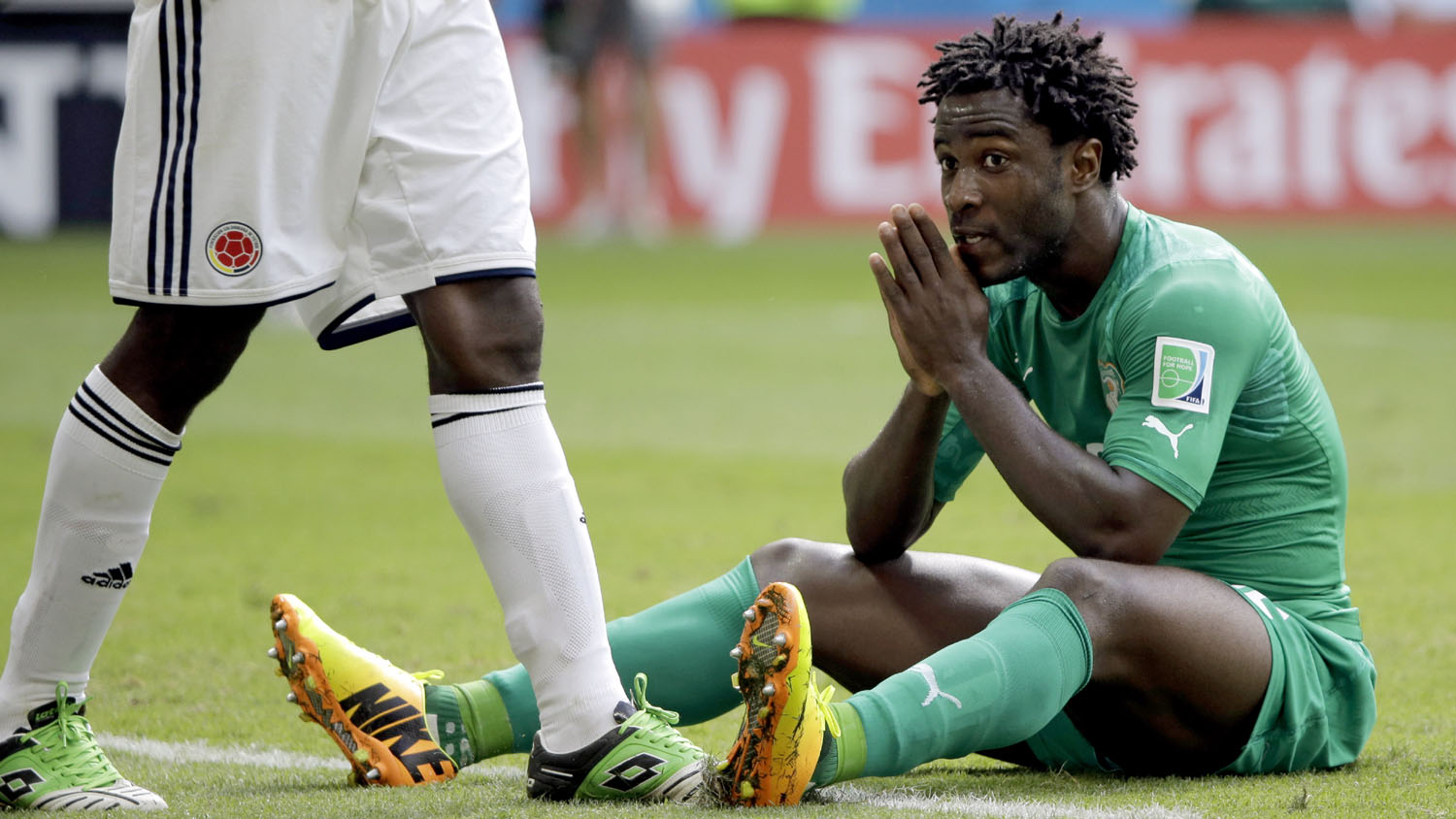 Conseguir&aacute; Bony levar a Costa do Marfim ao t&iacute;tulo? (Foto: AP)