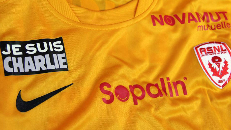 Nancy jogar&aacute; com &ldquo;Je suis Charlie&rdquo; na camisa no Campeonato Franc&ecirc;s