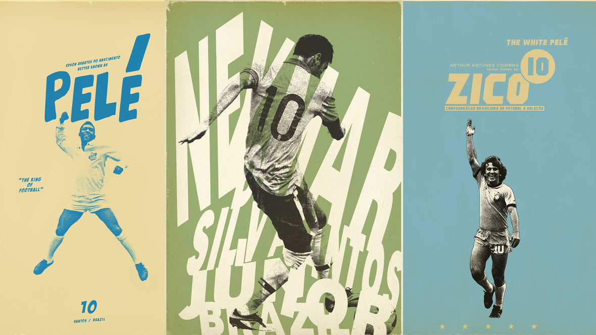 Estes p&ocirc;steres s&atilde;o objetos de desejo para quem  gosta de futebol