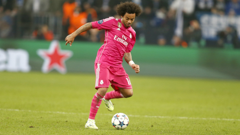 Veja o gola&ccedil;o de Marcelo que definiu a vit&oacute;ria do Real Madrid. E nem foi com a perna boa