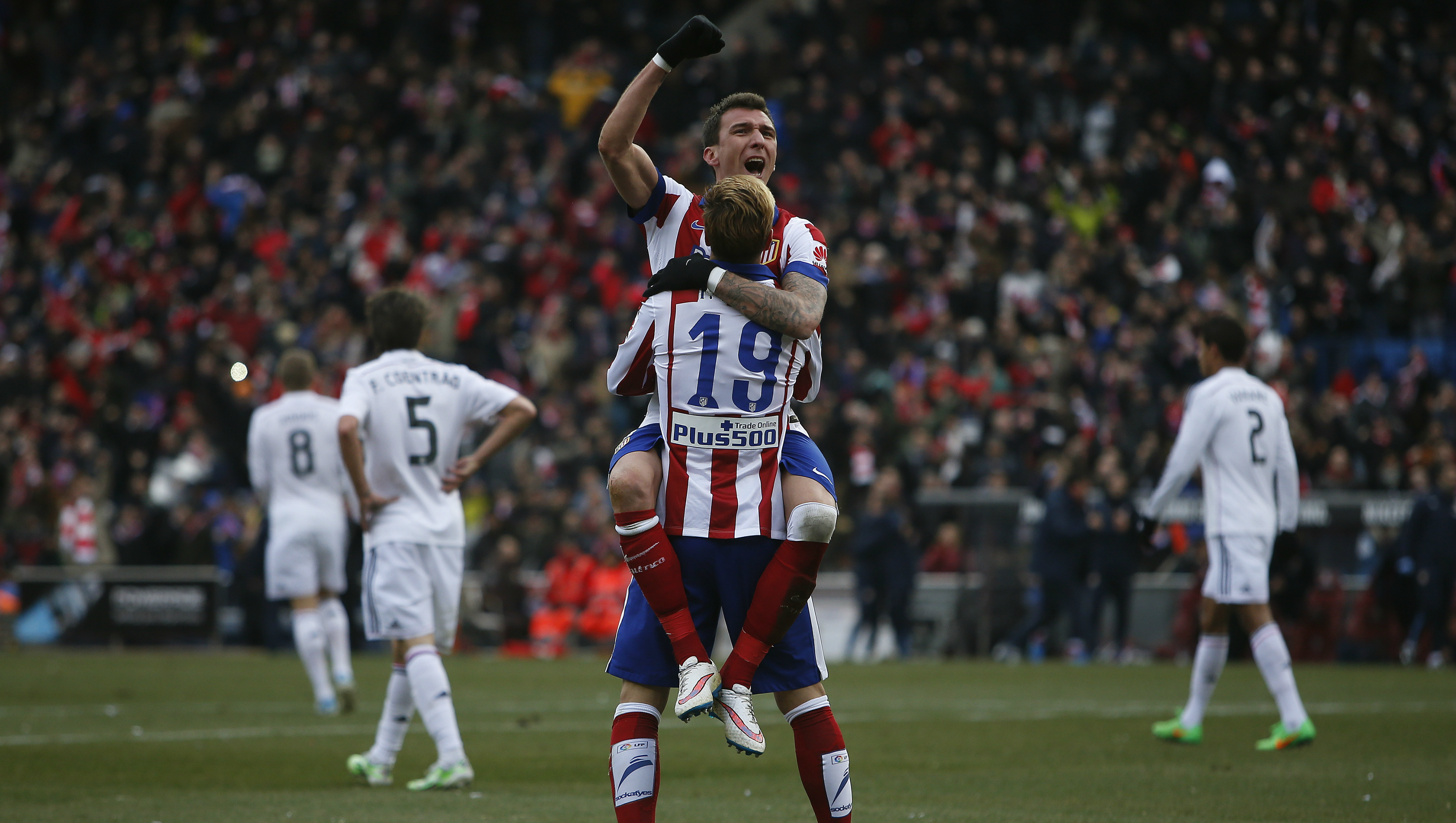 Garra do Atleti tornou Real presa f&aacute;cil na vit&oacute;ria mais categ&oacute;rica comandada por Simeone
