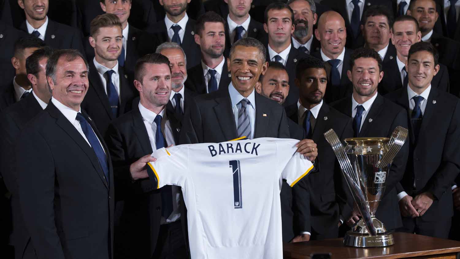 Obama recebe o Galaxy e separa algumas palavras de orgulho para Robbie Rogers