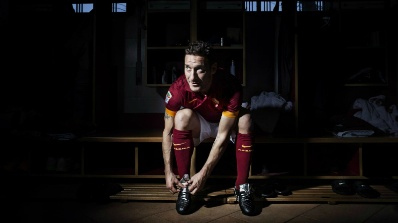 Totti j&aacute; tem a sua garantida (Divulga&ccedil;&atilde;o)