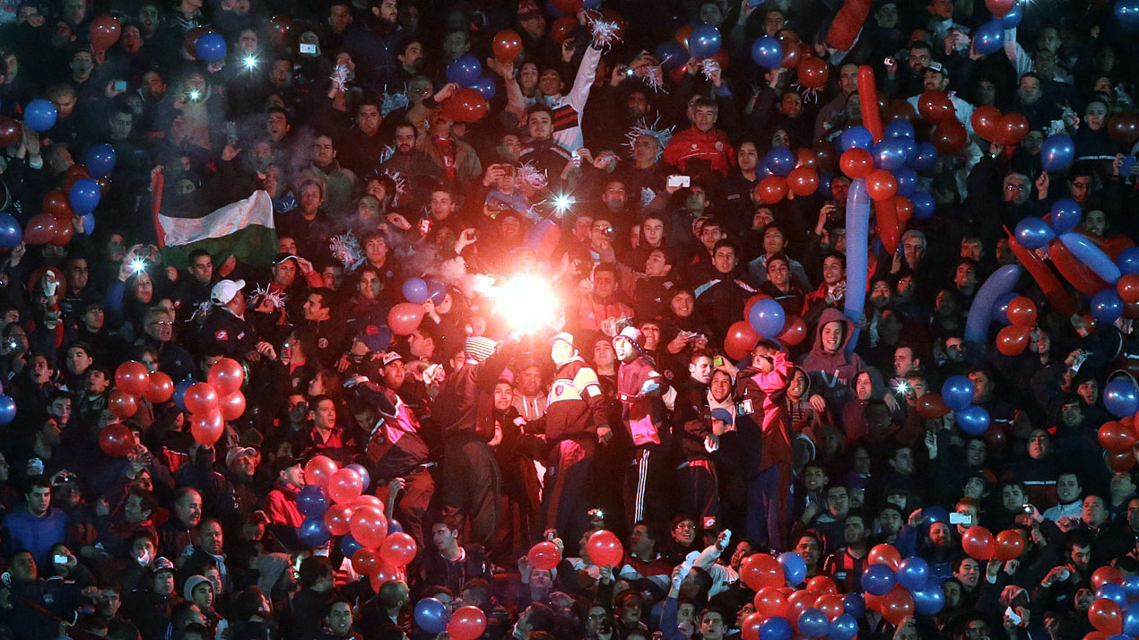 Est&aacute;dio Nuevo Gasometro, em Buenos Aires, casa do San Lorenzo (AP Photo/Victor R. Caivano)