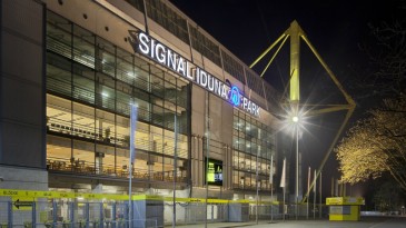 Encontraram uma bomba da Segunda Guerra Mundial do lado do estádio do Dortmund