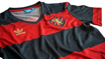 Nós estamos babando por essa linda camisa retrô que o Sport lançou