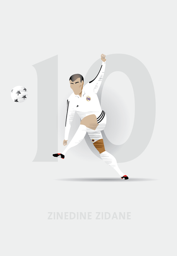 Zidane-Behance