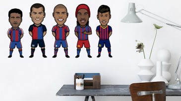 [Galeria] Que tal adesivar sua parede com esses desenhos incríveis?