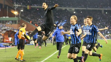 O Club Brugge conquistou a Copa da Bélgica do melhor jeito: golaço aos 47 do segundo tempo