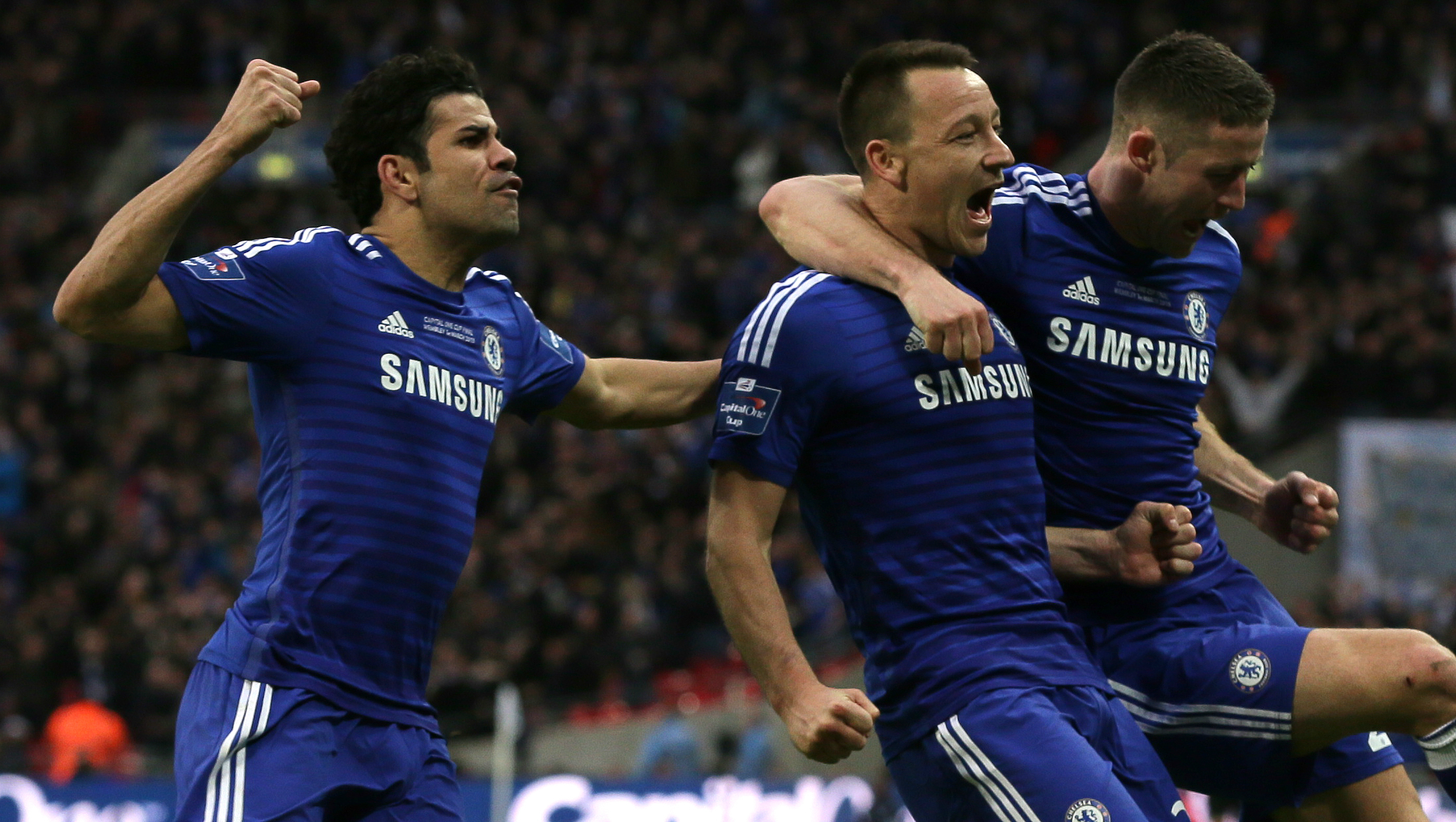 No primeiro t&iacute;tulo da volta de Mourinho, Chelsea bateu Spurs com o DNA do treinador