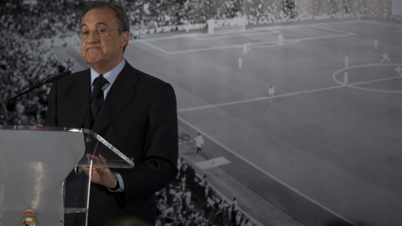 Florentino Pérez veta Bernabéu como palco da final da Copa do Rei e revolta políticos bascos
