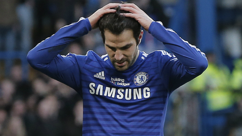 Chelsea precisa daquele Fàbregas do início da temporada. Onde ele está?