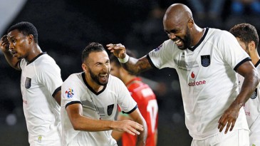 Na Liga dos Campeões da Ásia, teve gol de Grafite (aquele) na terceira rodada