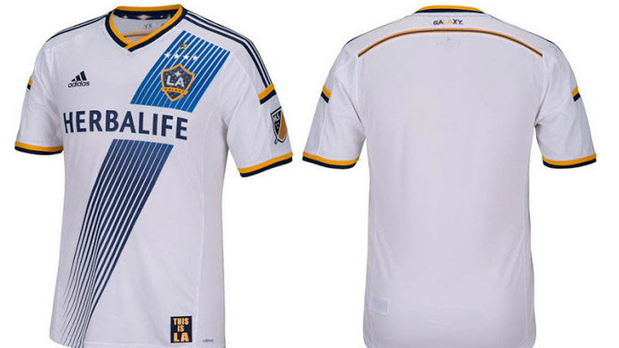 A nova camisa do Los Angeles Galaxy