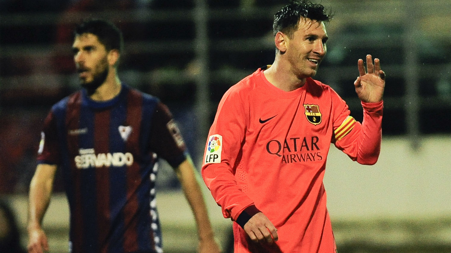 Messi fez dois gols, mas essa arrancada maravilhosa valeu o ingresso contra o Eibar