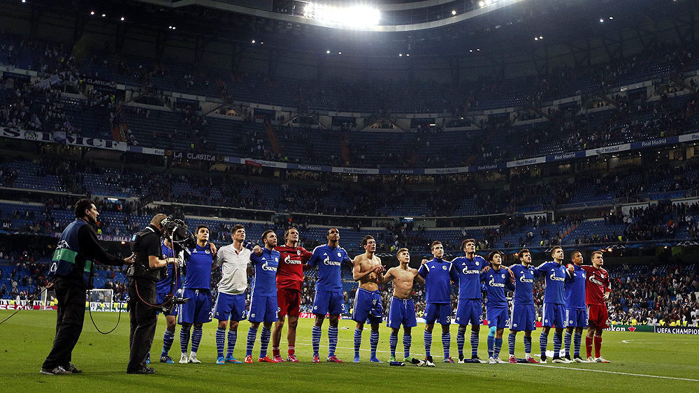 Schalke ficou a um passo de transformar um jogo memor&aacute;vel em um jogo &eacute;pico