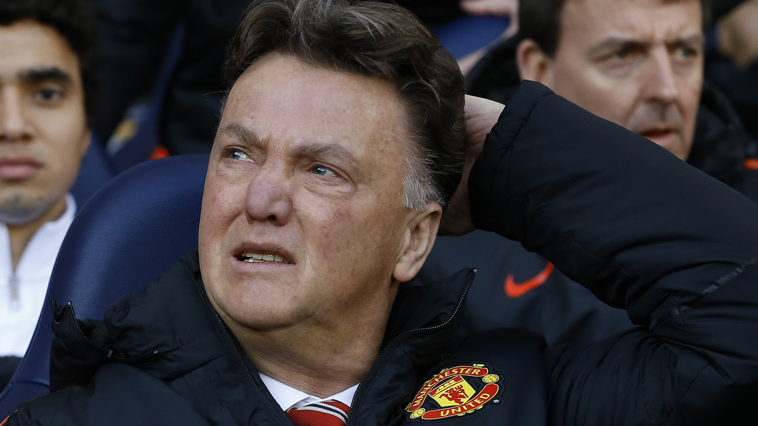 Van Gaal, t&eacute;cnico do Manchester United (Foto: AP)