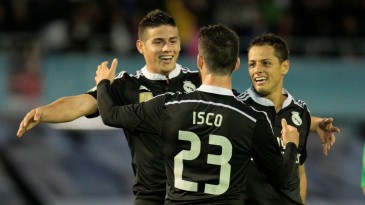 James vai assumindo a responsabilidade em um momento importante ao Real Madrid