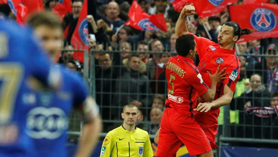 Ibra (e quem mais?) comandou o PSG na primeira conquista rumo &agrave; tr&iacute;plice coroa francesa