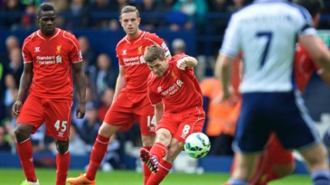 Celebre também os 500 jogos de Gerrard no Inglês com os seus maiores golaços