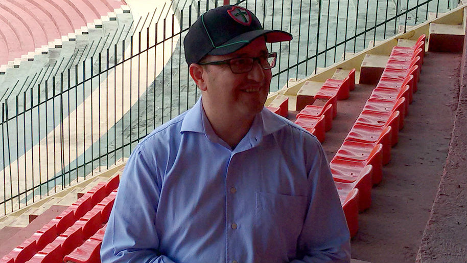 Jorge Manuel Gon&ccedil;alves, novo presidente da Portuguesa (Foto: Globo Esporte)