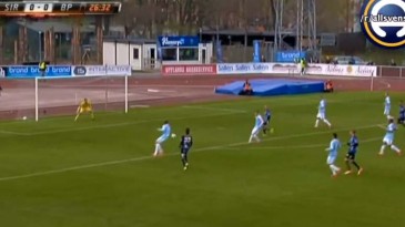 Dois gols tão bonitos que você até esquece que foram marcados na Segundona sueca