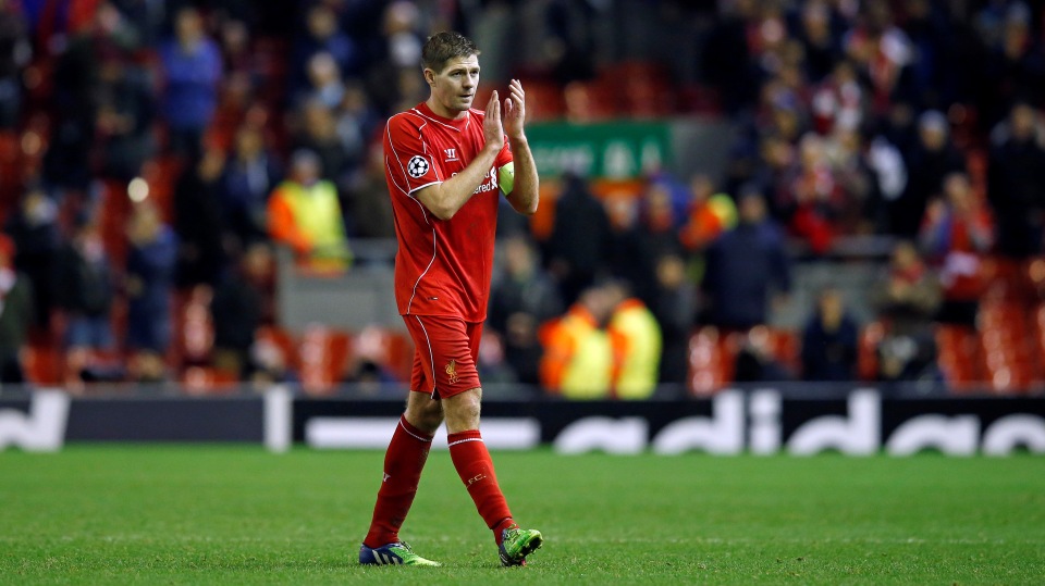 Gerrard n&atilde;o conteve a emo&ccedil;&atilde;o ao falar sobre o seu &uacute;ltimo jogo em Anfield