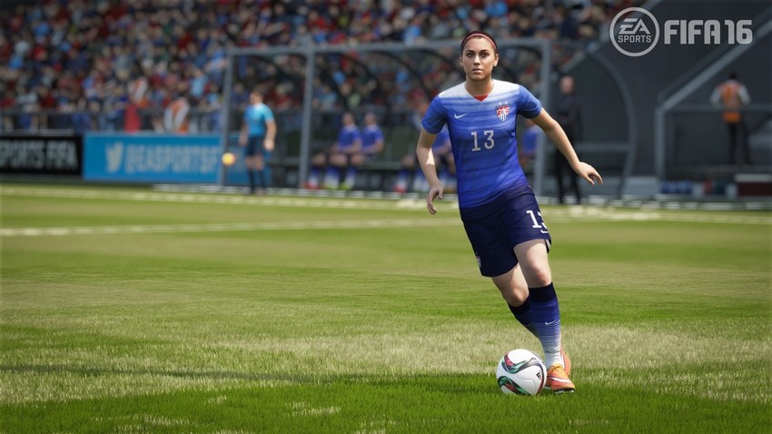 Alex Morgan, em cena de Fifa 16
