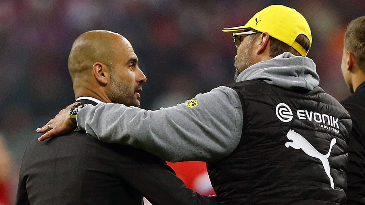 Guardiola d&aacute; uma de Mourinho em resposta a provoca&ccedil;&atilde;o de jogador do Dortmund
