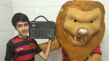 O Sport não se esqueceu do apaixonado torcedor e homenageou Zé do Rádio