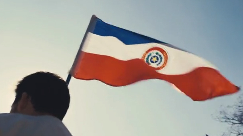 Vídeo da Copa América coloca bandeira do Paraguai ao contrário… mais uma vez