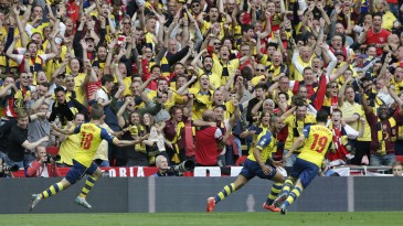 Um Arsenal confiante se impôs como o favorito que era e levou a FA Cup com autoridade