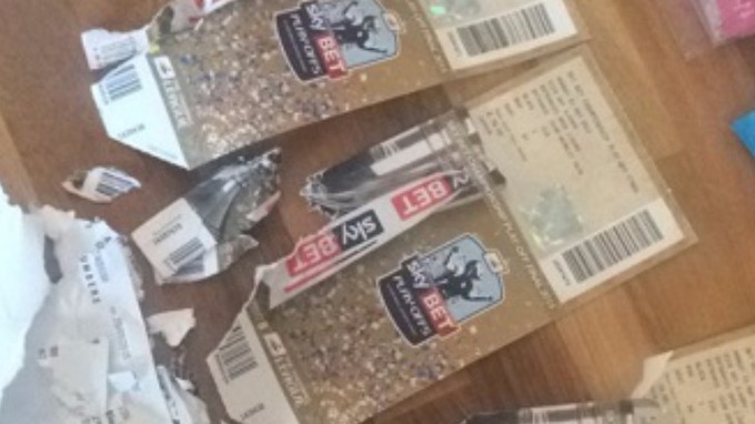 Os ingressos destru&iacute;dos