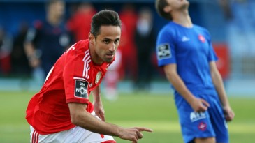 Sem alarde, Jonas foi artilheiro do Benfica e fez a sua melhor temporada na Europa
