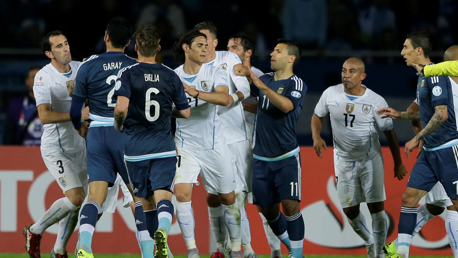 Chile Soccer Copa America Argentina Uruguay