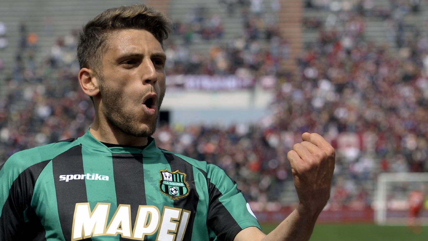 Domenico Berardi, do Sassuolo (AP Photo/Marco Vasini)