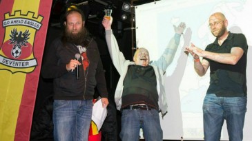 O Go Ahead Eagles deu uma lição de como tratar um torcedor fanático